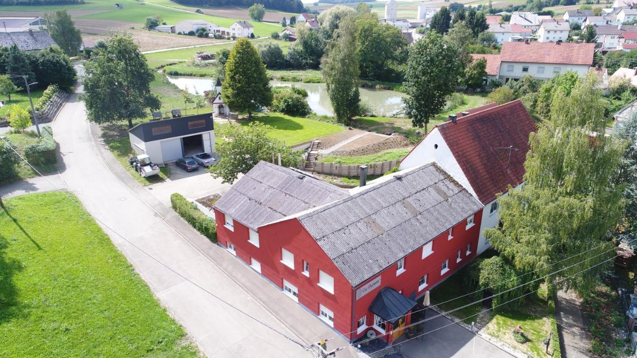 Zur Dorfmuhle Hostel Aislingen Exterior foto